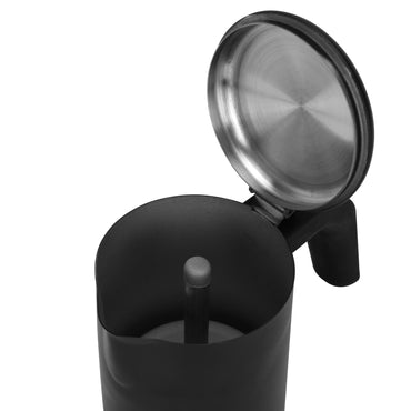 Cafetera Italiana Geyser Negra 300ml | 6 Tazas Fissman