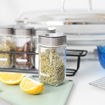 Set De Condimenteros Especieros 5 piezas Fissman