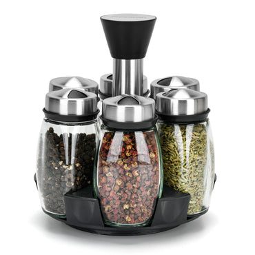 Set De Especieros O Condimentos 7 Piezas Fissman