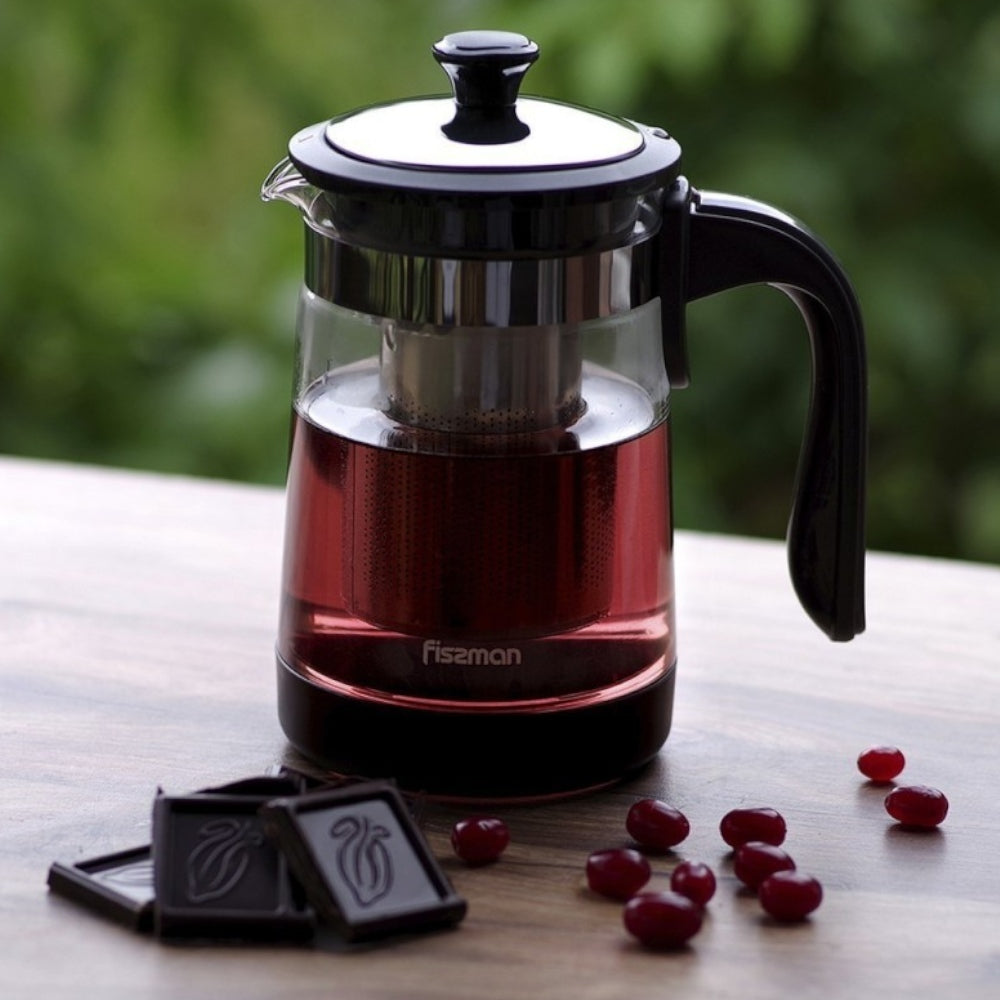 Tetera De Vidrio Con Infusor 750 Ml - Fissman