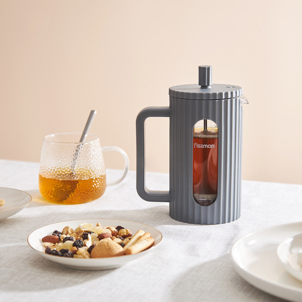 Cafetera Prensa Francesa La Gris 350 Ml Fissman