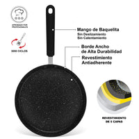 Crepera Panquequera fondo de inducción 20cm Fissman