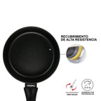 Cacerola Antiadherente Forde con Fondo de Inducción 1.5 Litros Fissman