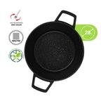 Olla Antiadhrente Filomena con Tapa De Cristal 5.7 Litros Fissman