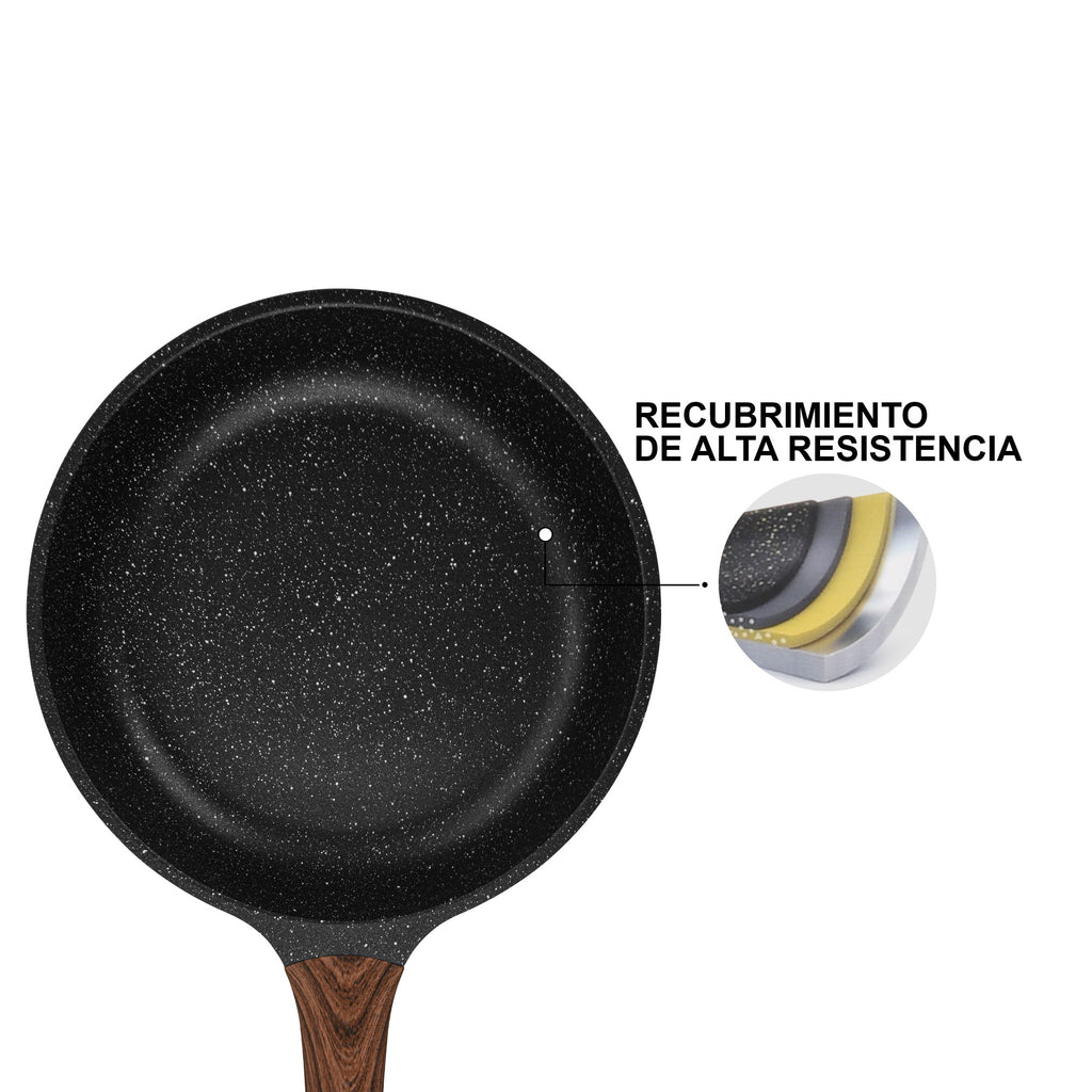 Sartén Antiadherente Filomena Con Fondo De Inducción 28cm Fissman