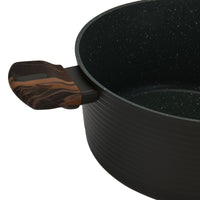 Olla Antiadherente Cuisine Tapa De Cristal 4.6 litros Fissman