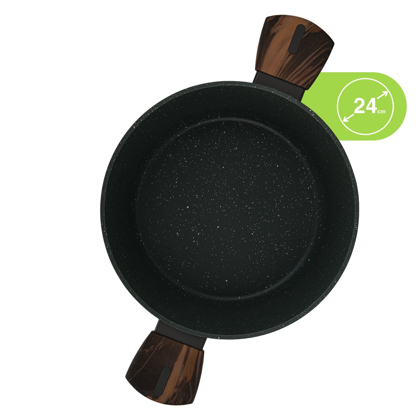 Olla Antiadherente Cuisine Tapa De Cristal 4.6 litros Fissman