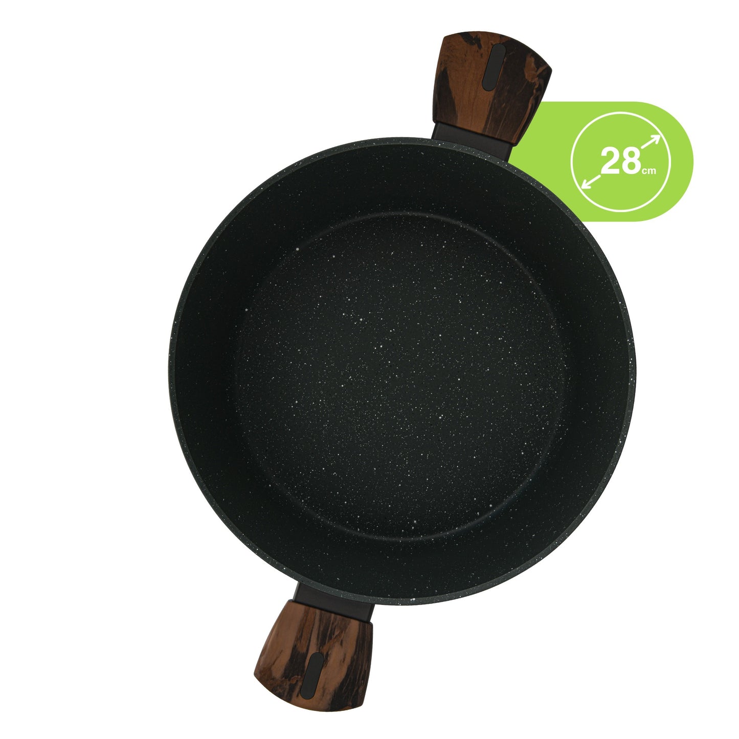 Olla Antiadherente Cuisine Tapa De Cristal 7.1 litros Fissman