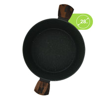 Olla Antiadherente Cuisine Tapa De Cristal 7.1 litros Fissman