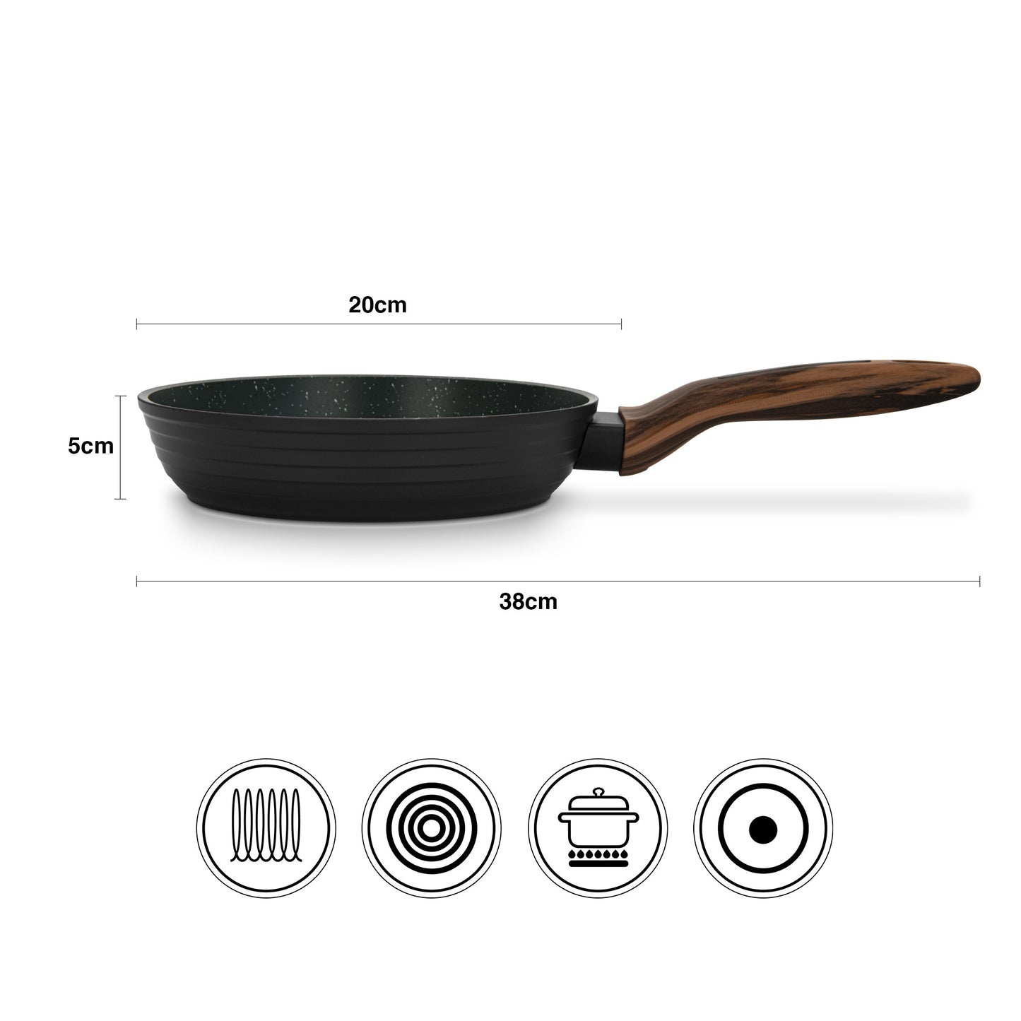 Sartén Antiadhrente Cuisine Starter Set Fissman