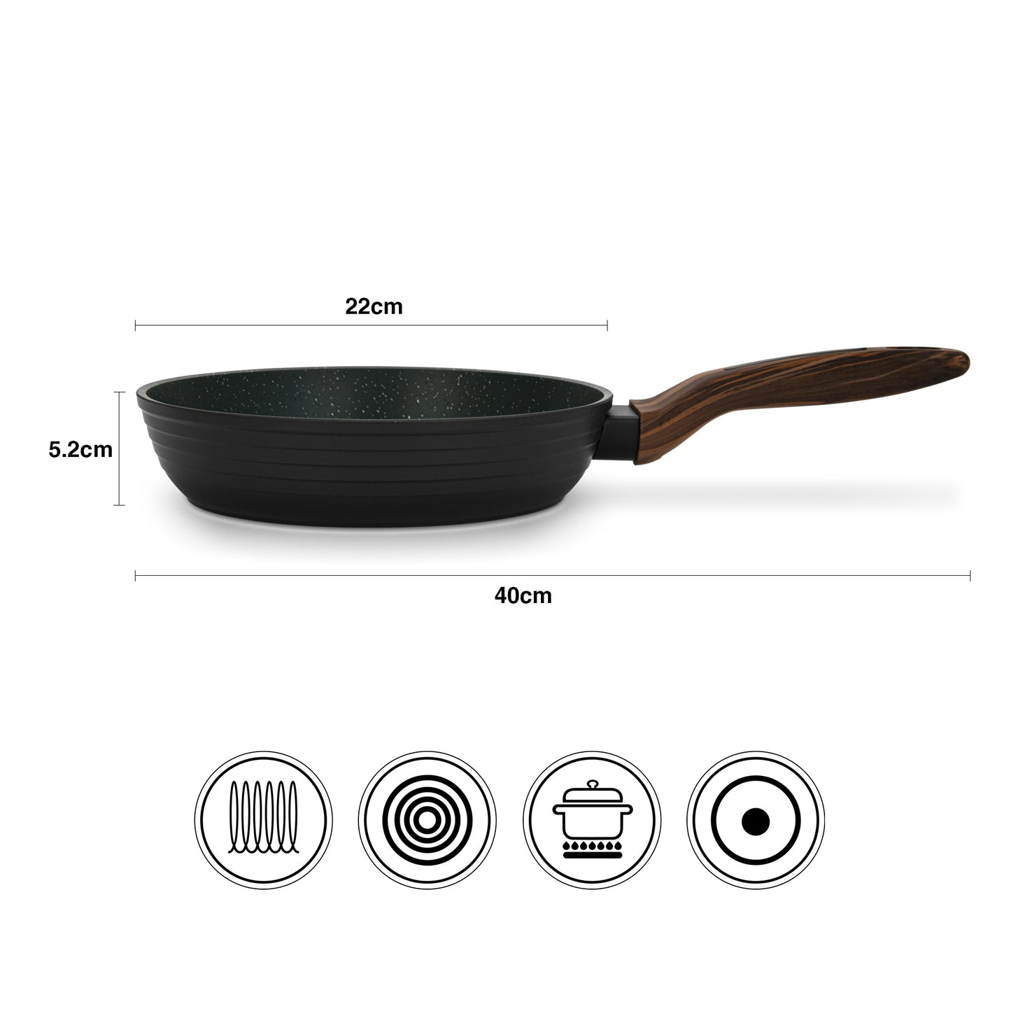 Sartén Antiadhrente Cuisine Starter Set Fissman