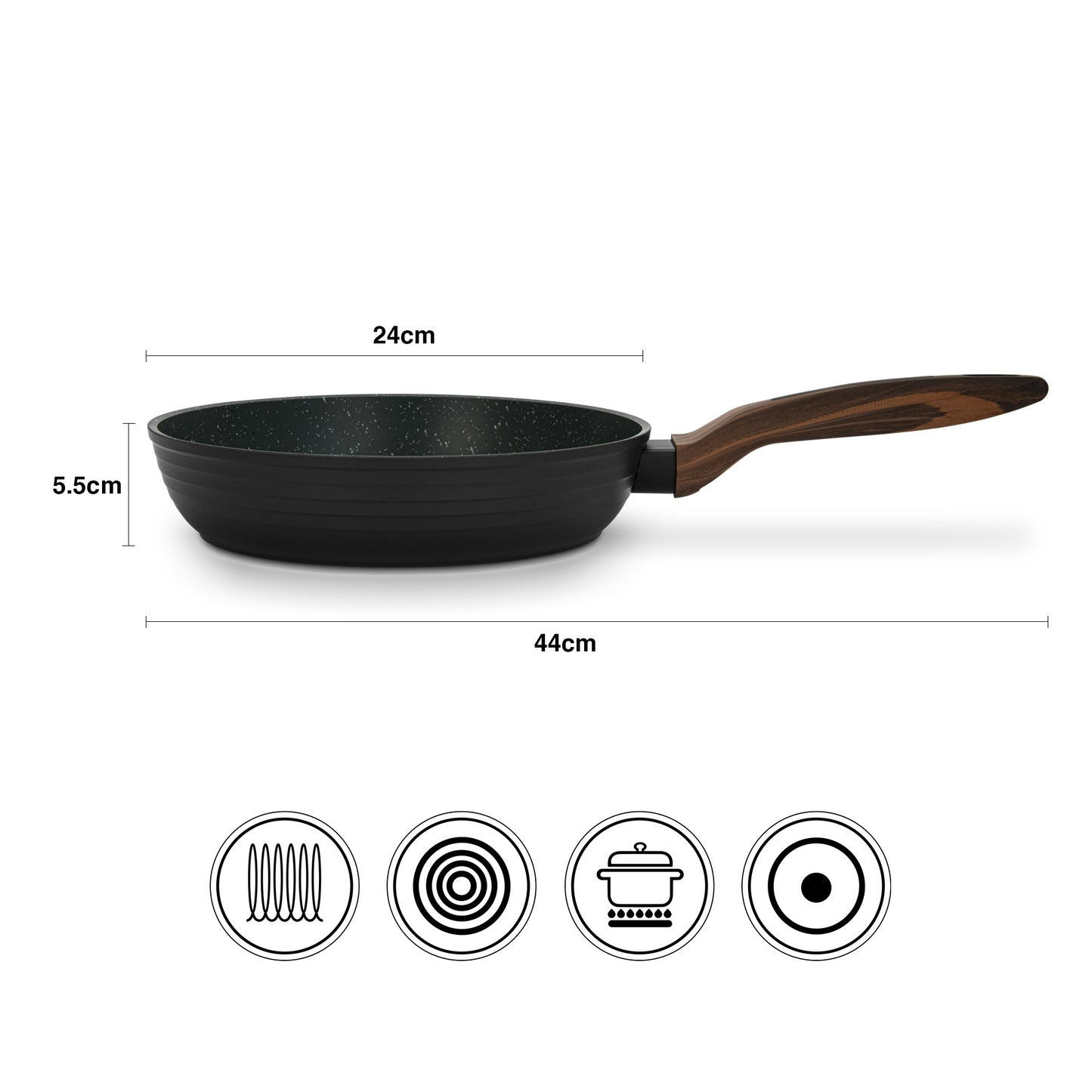 Sartén Antiadhrente Cuisine Essential Set Fissman