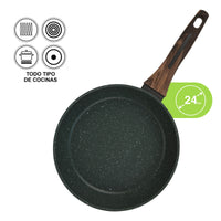 Sartén Antiadherente 24cm Cuisine con fondo de induccion Fissman