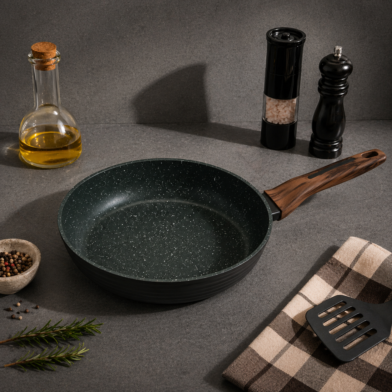 Sartén Antiadherente 26cm Cuisine con Fondo de Induccion Fissman