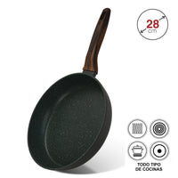 Sartén Antiadherente 28cm Cuisine con fondo de induccion Fissman