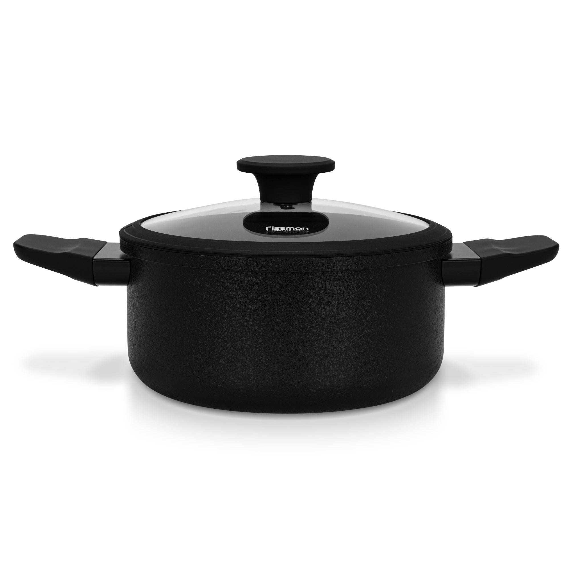 Olla Adelina Con Tapa De Cristal 2.8 Lts Fissman