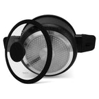 Olla Adelina Con Tapa De Cristal 2.8 Lts Fissman