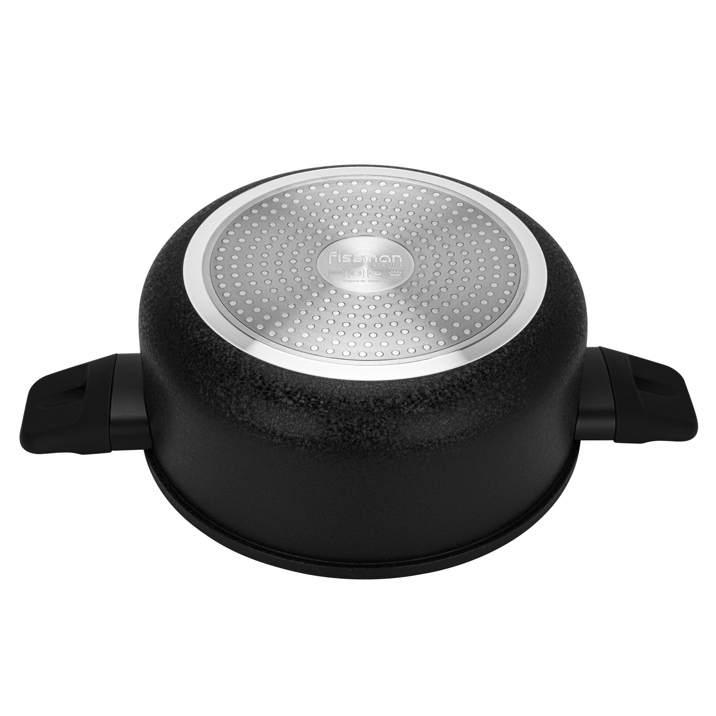Olla Adelina Con Tapa De Cristal 4.58 litros Fissman