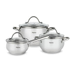 Set Ollas Martínez 6 Piezas Fissman