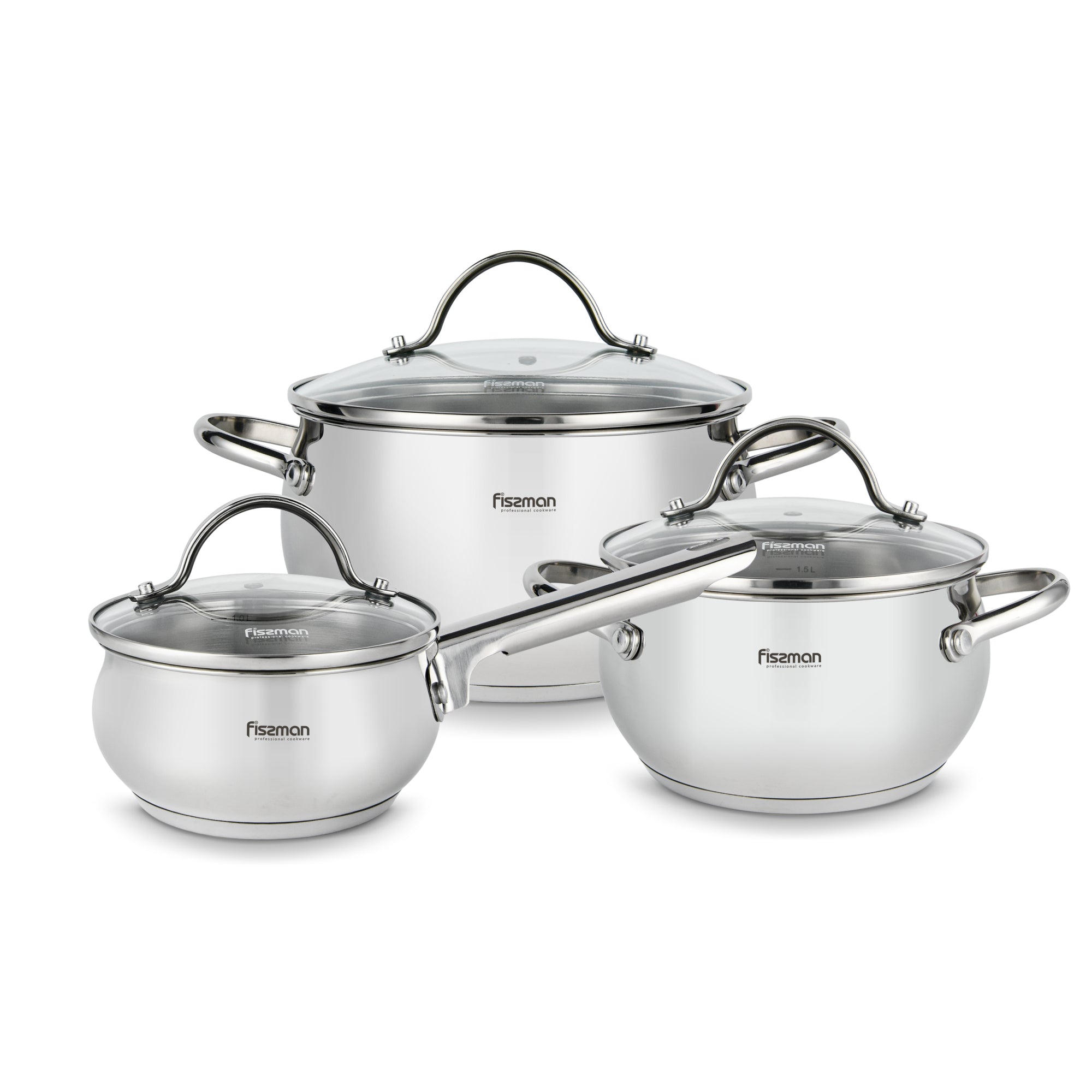 Set Ollas Martínez 6 Piezas Fissman