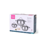 Set Ollas Martínez 6 Piezas Fissman
