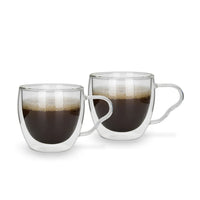 Set de 2 vasos doble pared de 90 ml