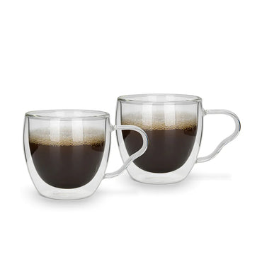 Set de 2 vasos doble pared de 90 ml