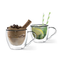 Set de 2 vasos doble pared de 90 ml