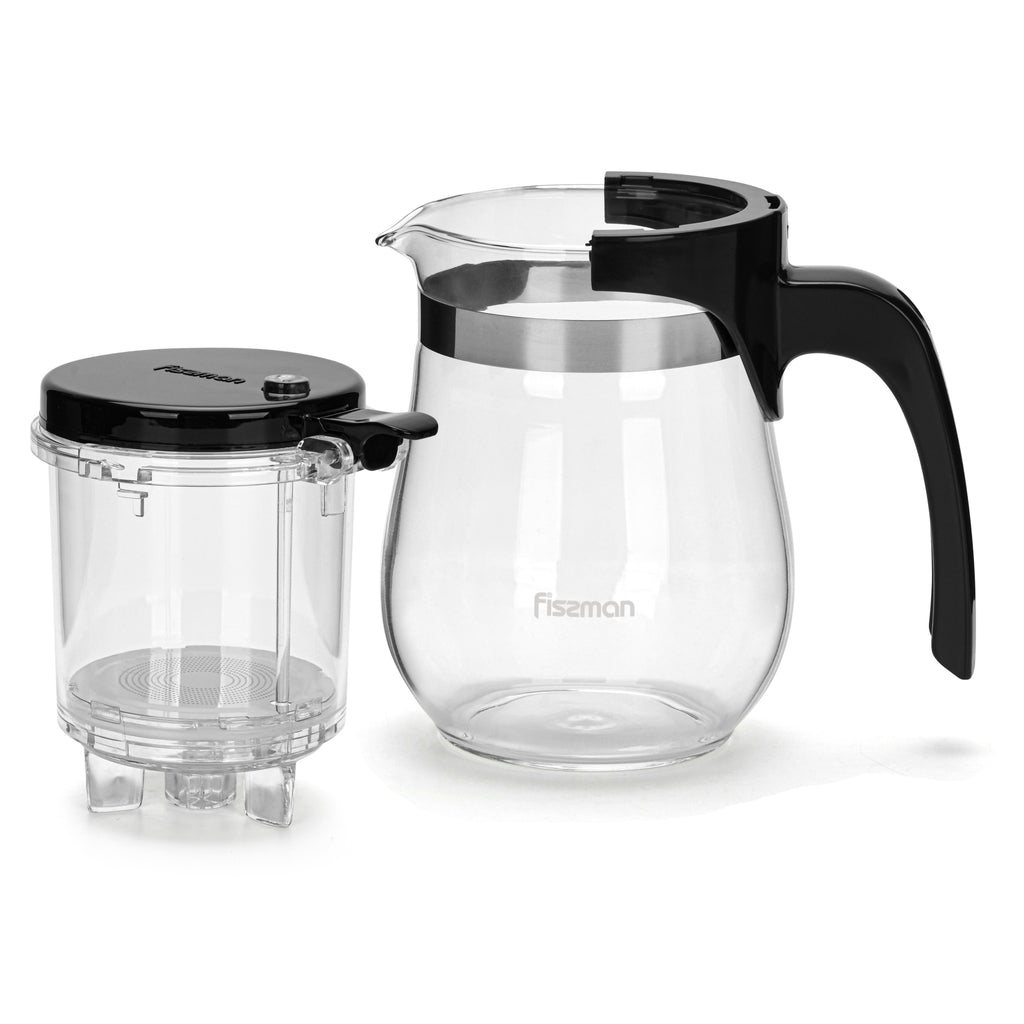 Tetera De Vidrio Con Infusor 550 Ml Gunfu - Fissman