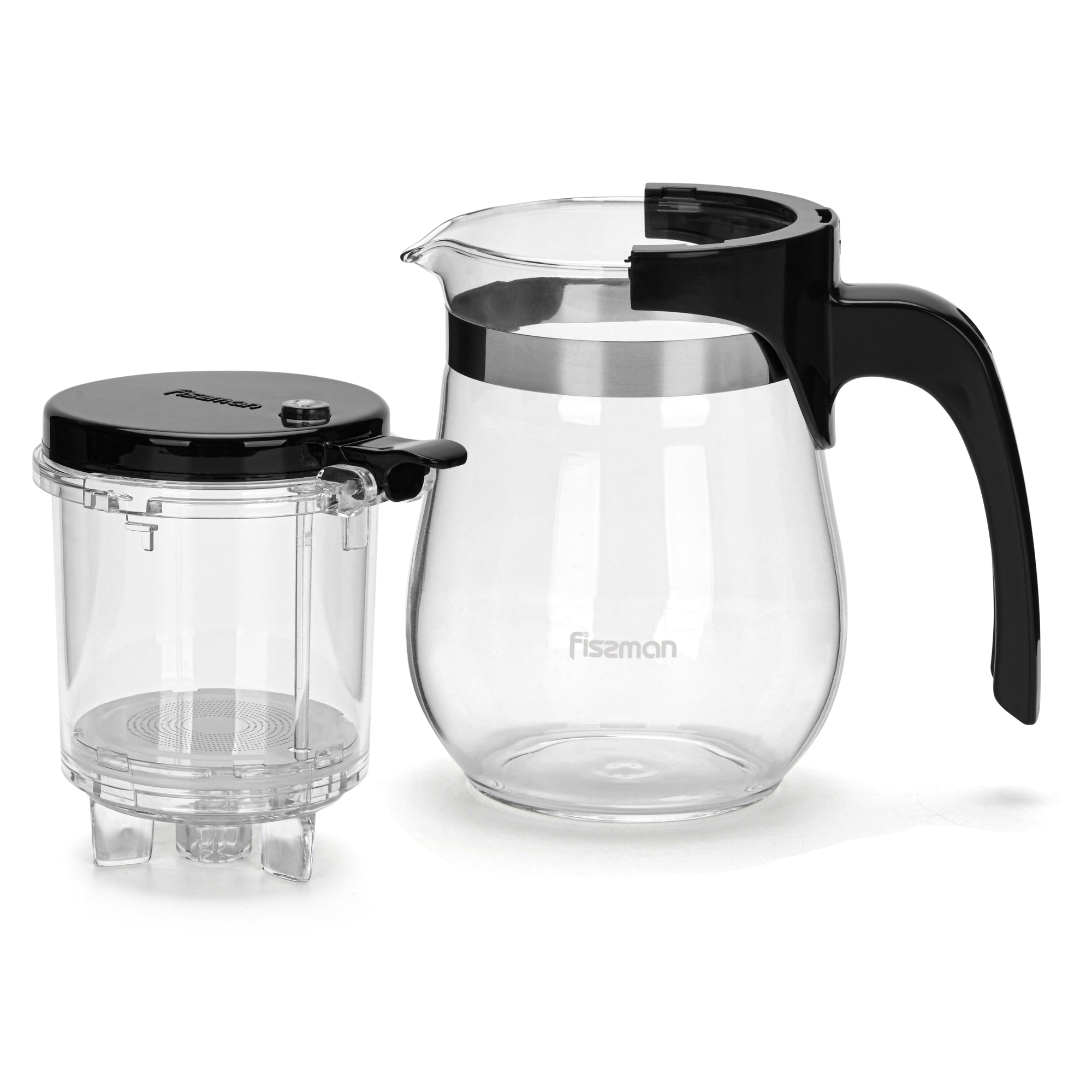 Tetera De Vidrio Con Infusor 550 Ml Gunfu - Fissman