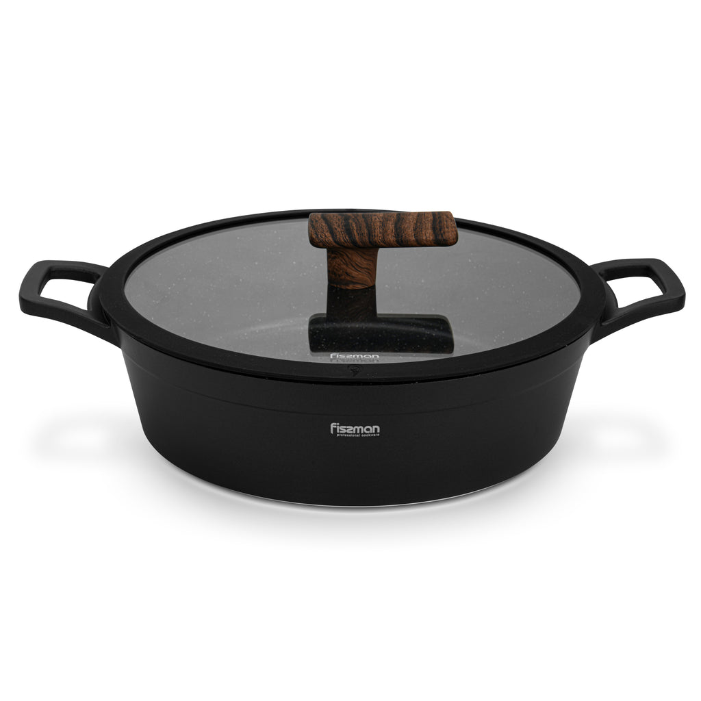 Olla Arrocera Antiadhrente 3.5 litros 28 cm con fondo de induccion Fissman