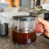 Tetera De Vidrio Con Infusor Central 1500 Ml Fissman