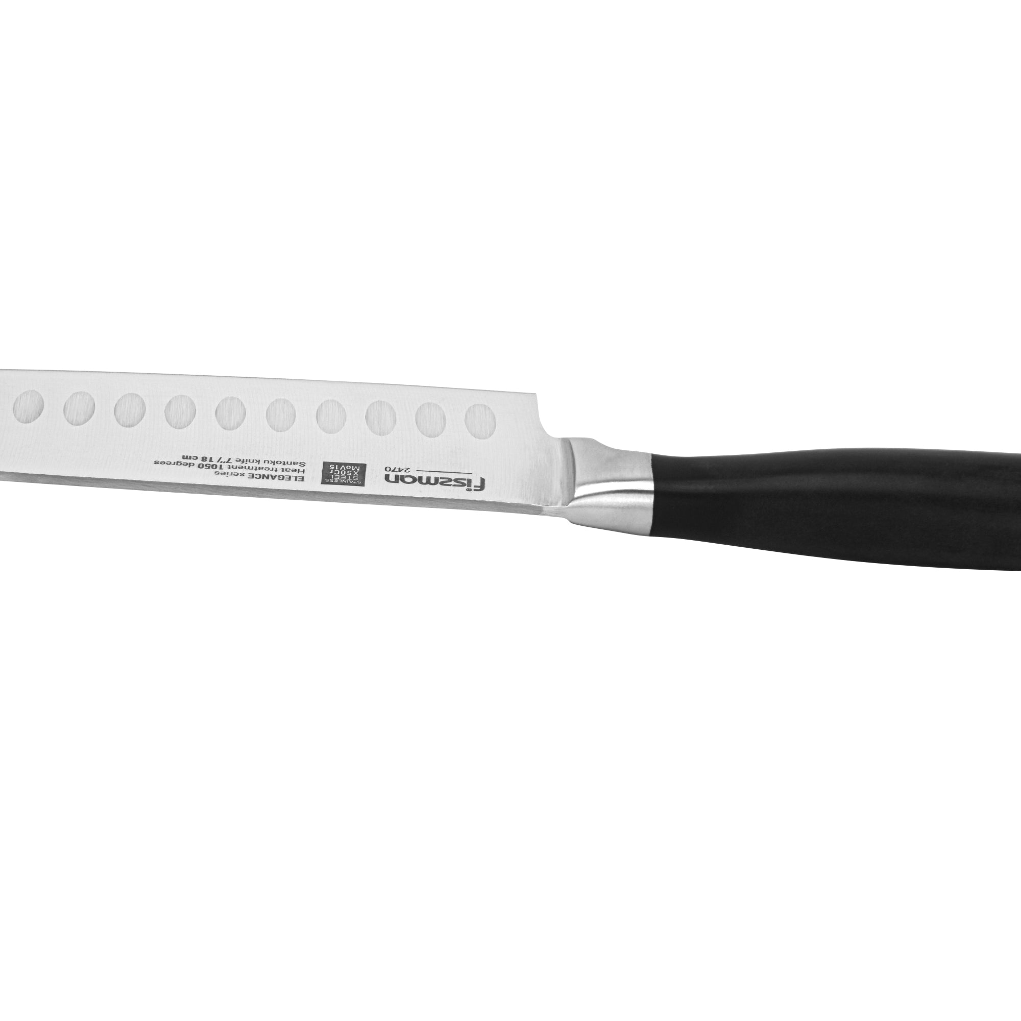 Cuchillo 7' Santoku Elegance 18cm Fissman