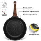 Sartén Antiadherente Filomena Con Fondo De Inducción 26cm Fissman