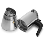 Cafetera Italiana Geyser Acero 300 Ml Fissman