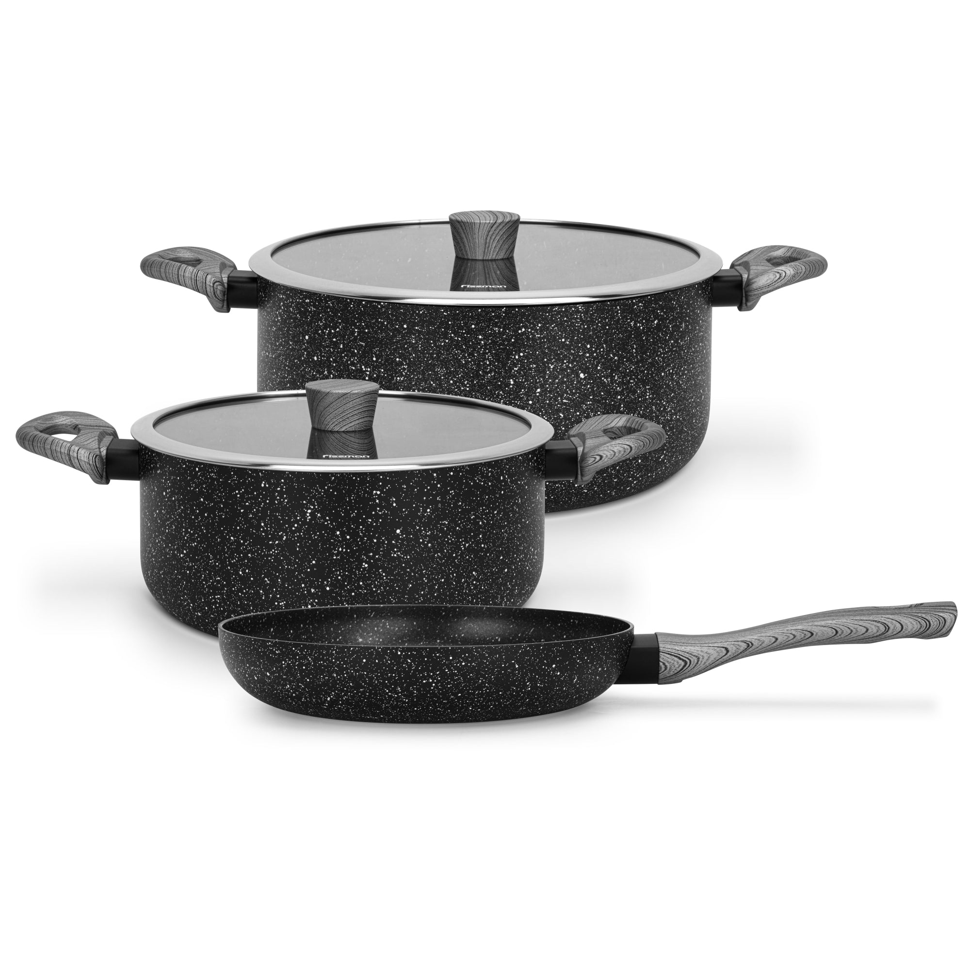 Set De Ollas + Sartén Fida 5 Piezas Fissman