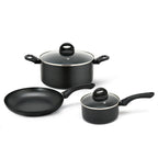 Juego De Ollas Y Sarten Serie Forde 5 piezas Fissman