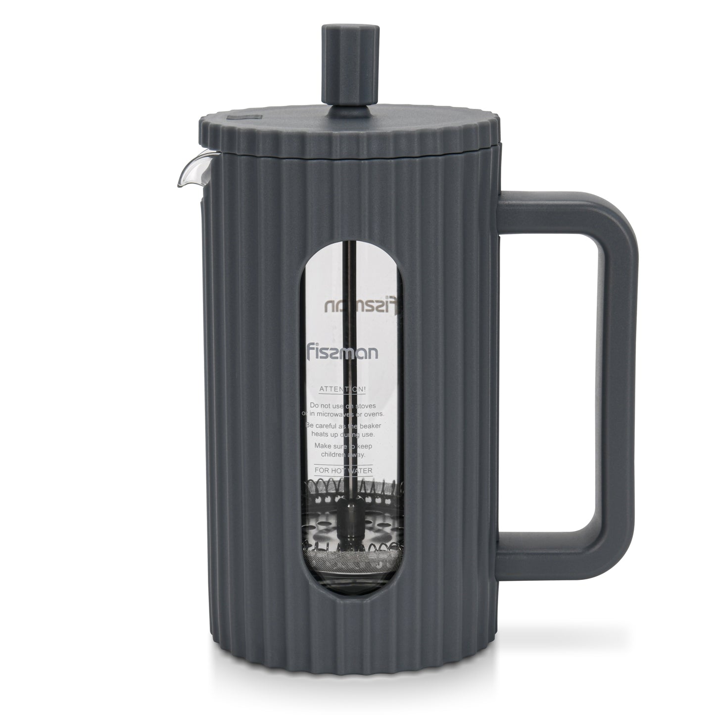 Cafetera Prensa Francesa La Gris 350 Ml Fissman