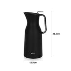 Thermo Jarra 1000 ml Negro con revestimiento de vidrio