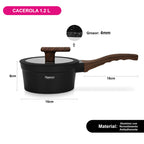 Cacerola Antiadherente Filomena con Fondo de Inducción 1.2 Litros Fissman