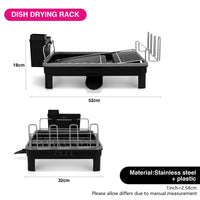 Escurridor de platos 48x32x16cm Fissman