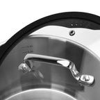 Set Ollas Con Colador Fabia 4 Piezas Fissman