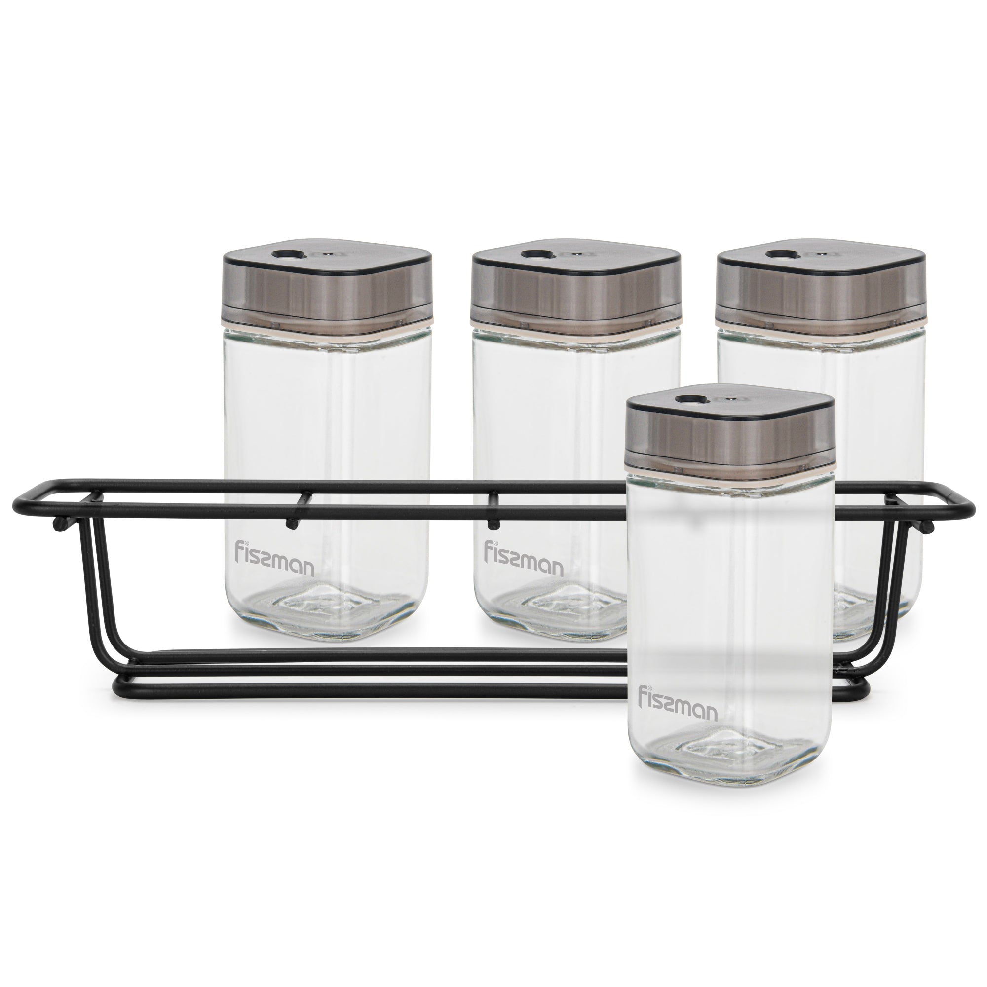 Set De Condimenteros Especieros 5 piezas Fissman
