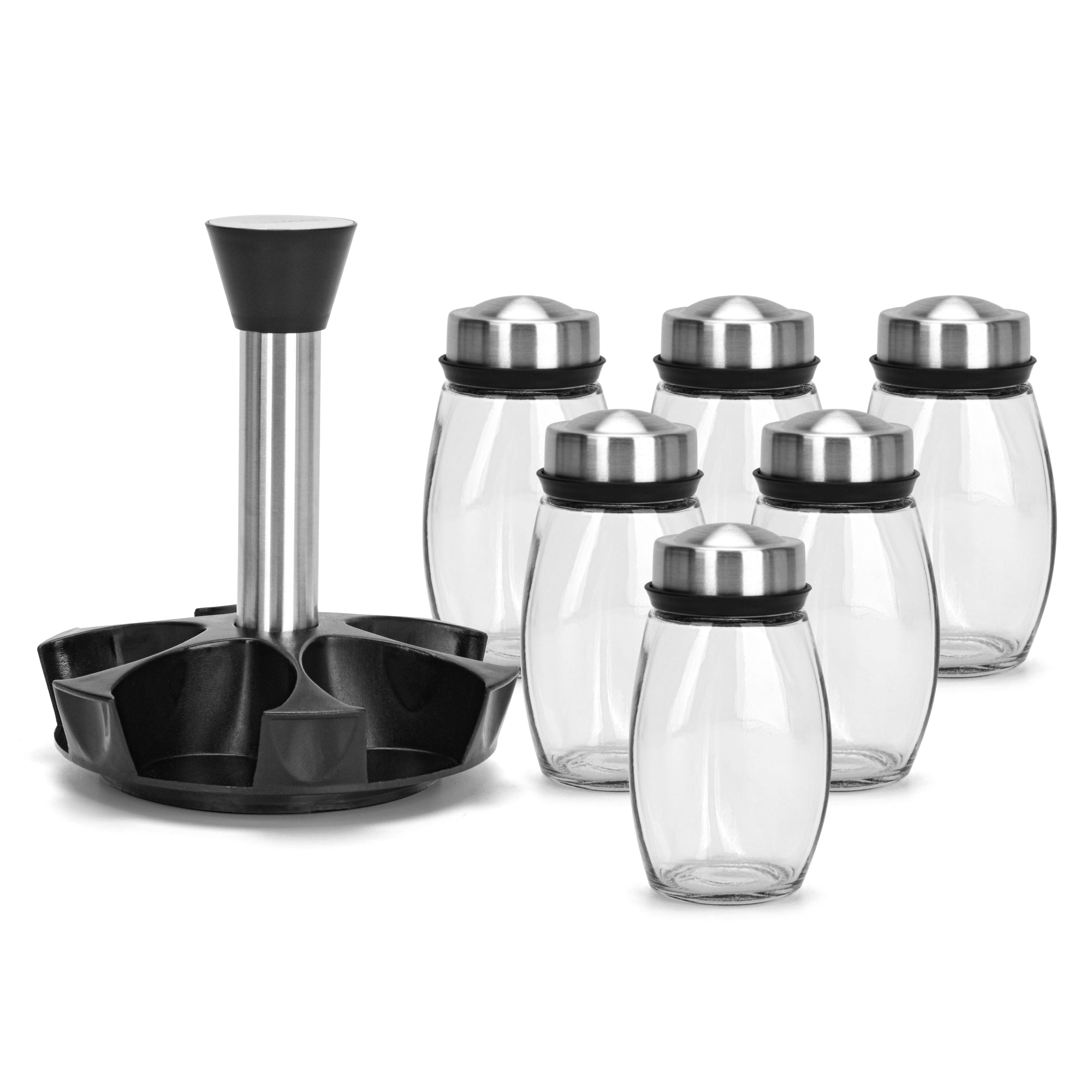 Set De Especieros O Condimentos 7 Piezas Fissman
