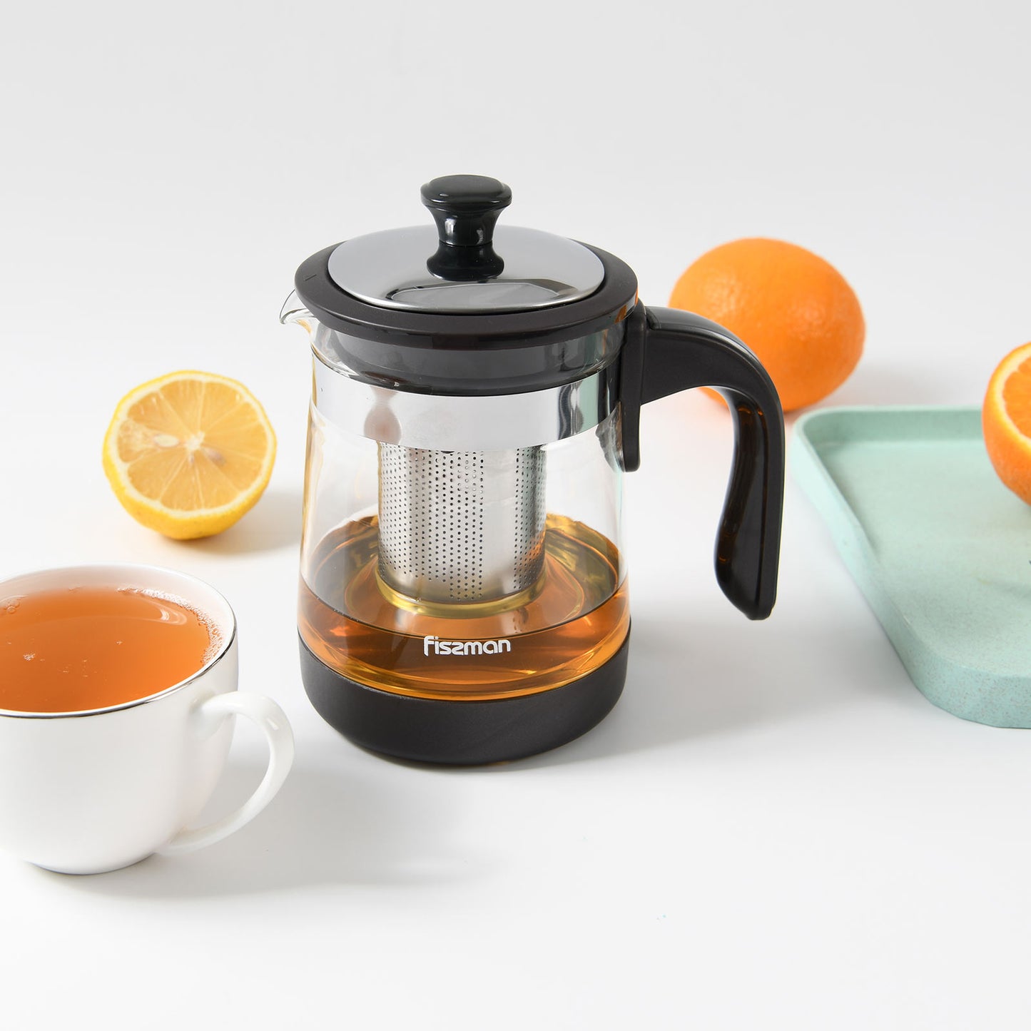 Tetera De Vidrio Con Infusor 750 Ml - Fissman