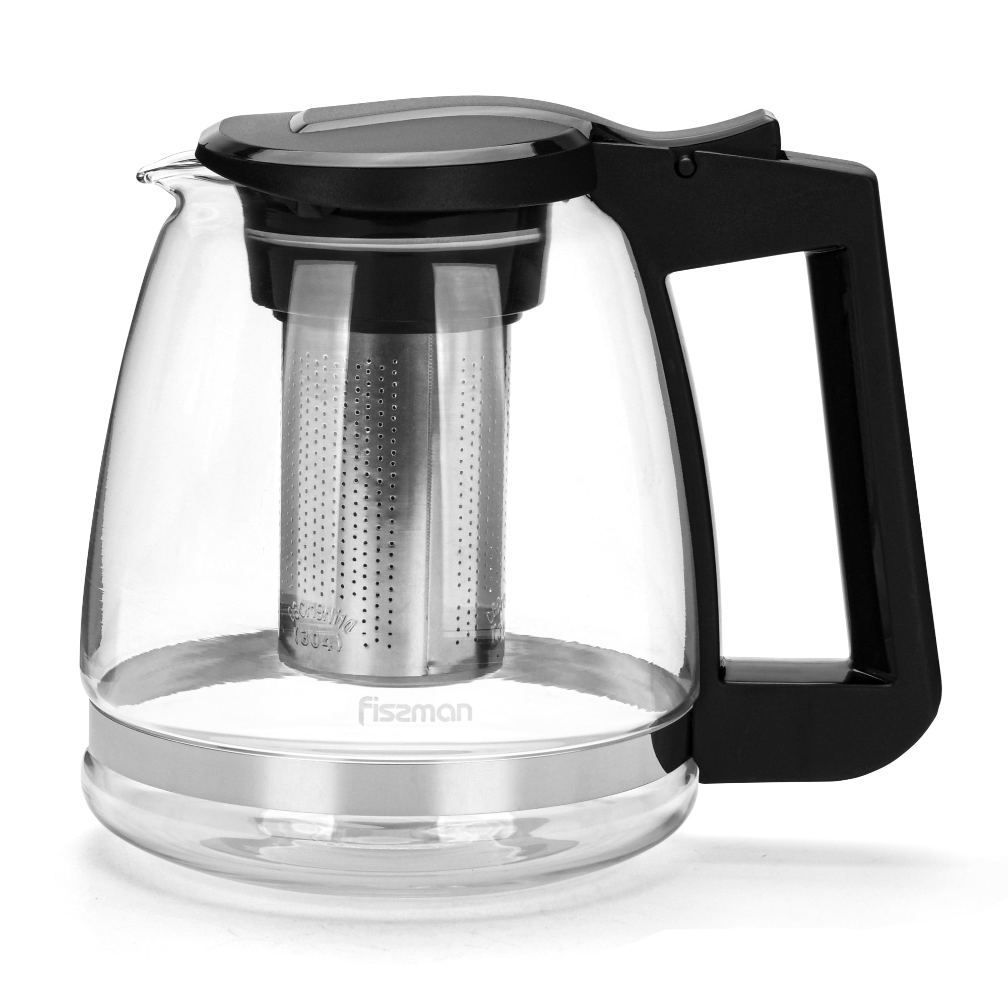 Tetera De Vidrio Con Infusor 1600ml - Fissman