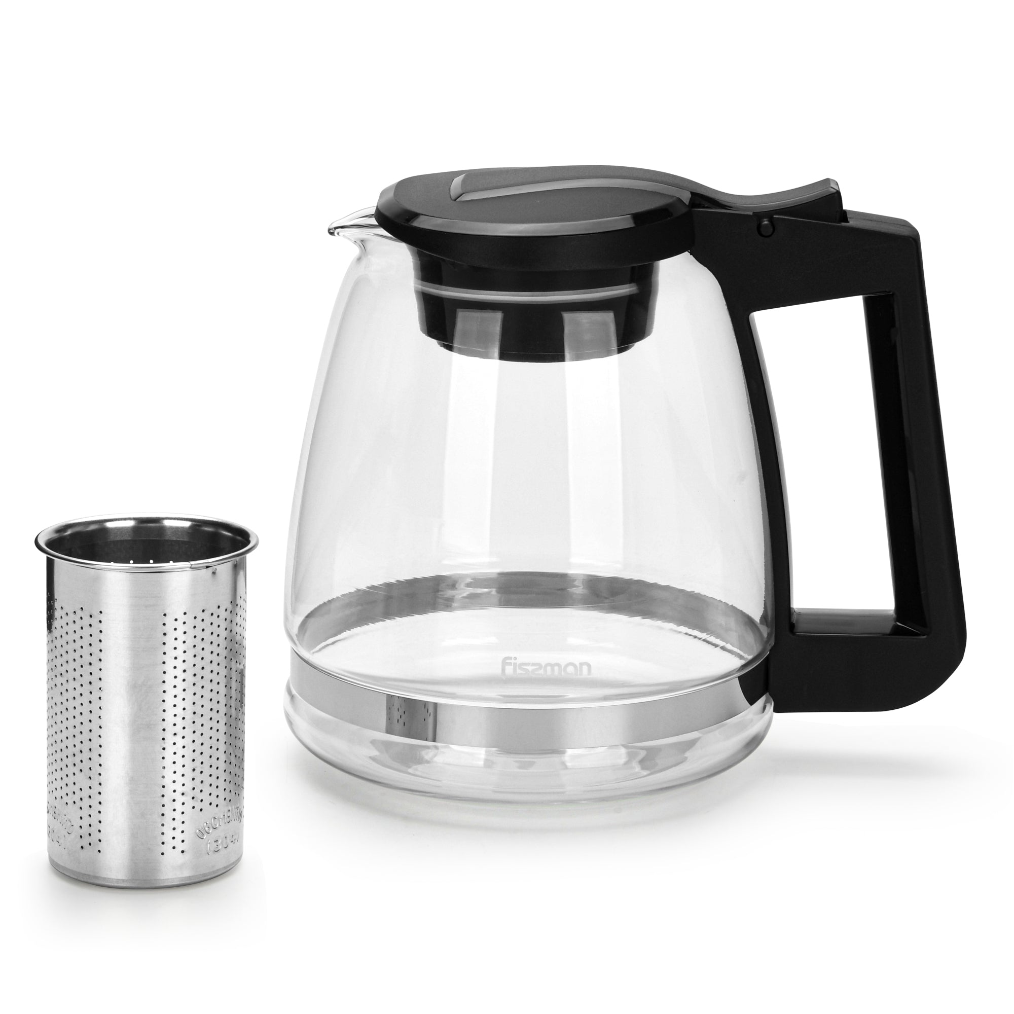 Tetera De Vidrio Con Infusor 1600ml - Fissman