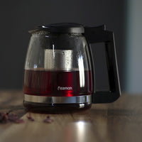 Tetera De Vidrio Con Infusor 1600ml - Fissman