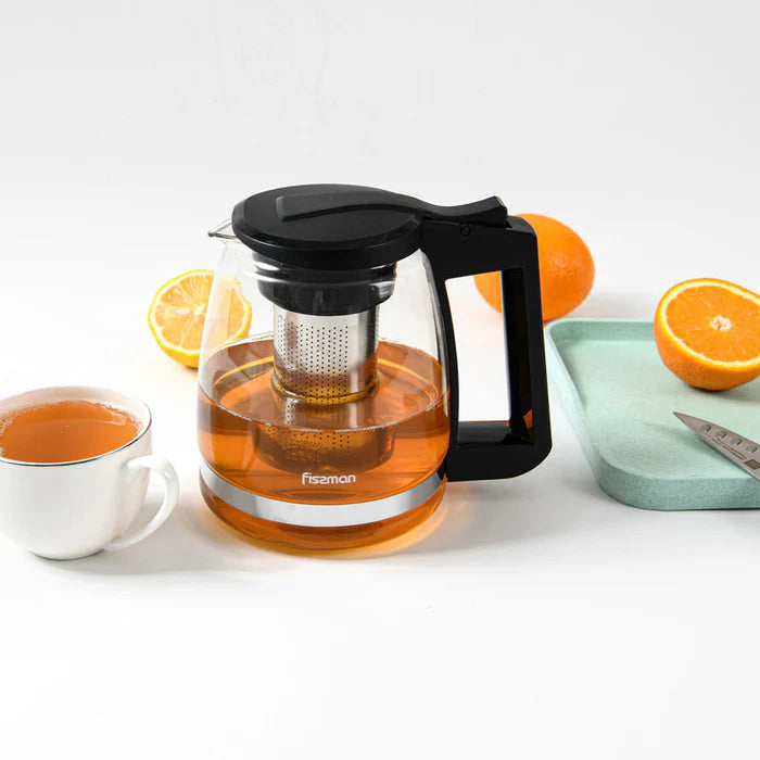 Tetera De Vidrio Con Infusor 1600ml - Fissman