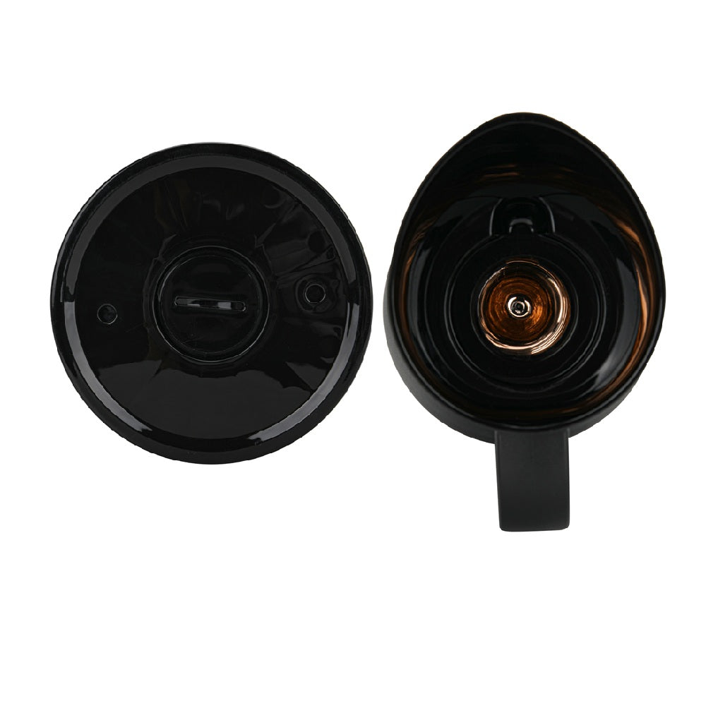 Thermo Jarra 1000 ml Negro con revestimiento de vidrio